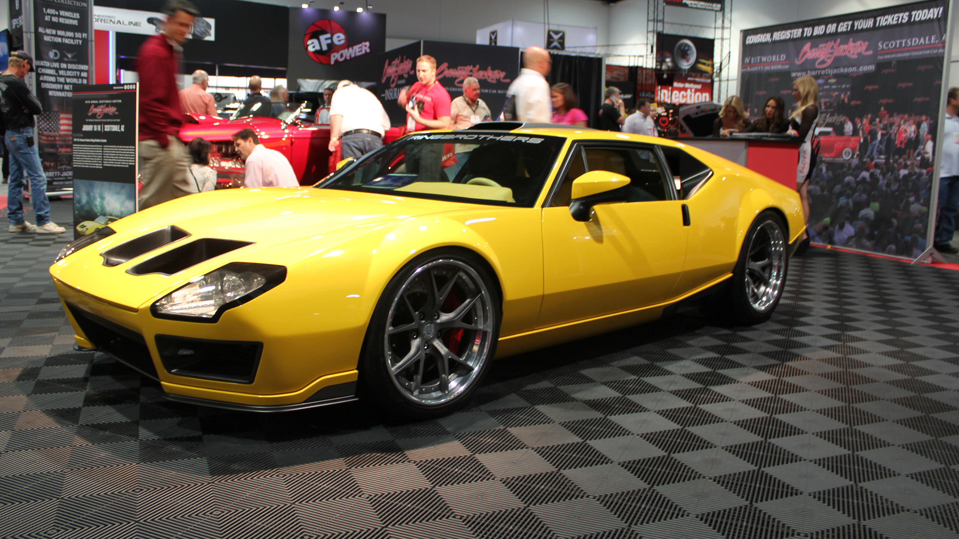 yellow ford gt