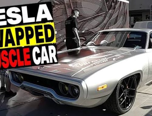 This 1972 Plymouth Satellite Hides a Tesla Underneath Its Skin